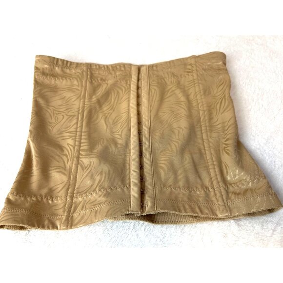 Flexees Large #83067 Tan Nude Shapewear Clasp closure RN 15763 - Picture 1 of 6